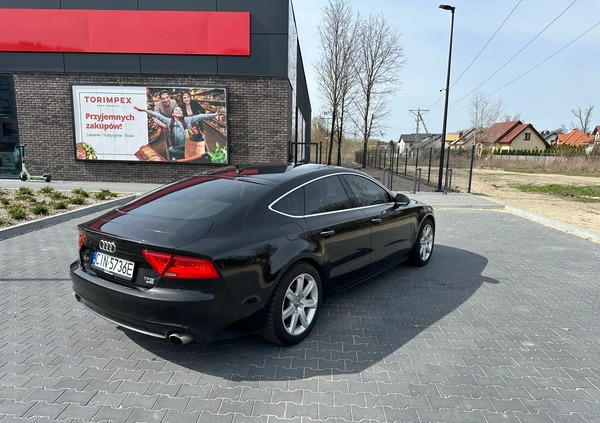 Audi A7 cena 62900 przebieg: 261000, rok produkcji 2011 z Toruń małe 121